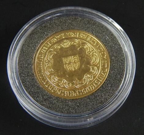 A Royal Mint Henry VII sovereign reproduction