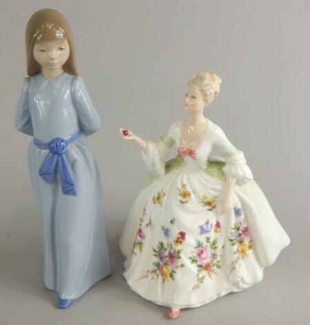 Two ceramic figures