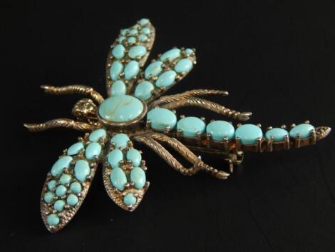 A dragonfly brooch