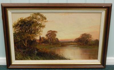 F Jamieson (19thC). Highland lake scene - 2