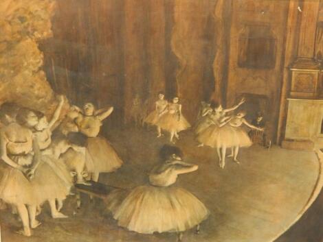 After Edgar Degas. Ballet dancers