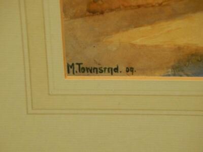 M Townsend (19th/20thC). Orton Longueville - 3