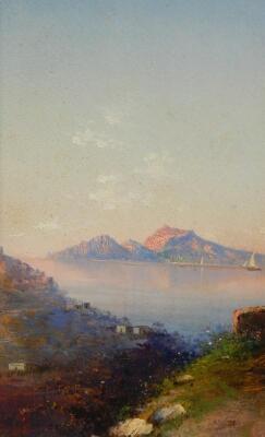 Giuseppe Carelli (1858-1921). Bay of Naples