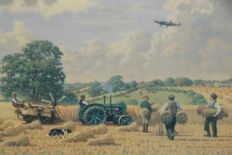 Robin Wheeldon (b.1945) Wartime Harvest