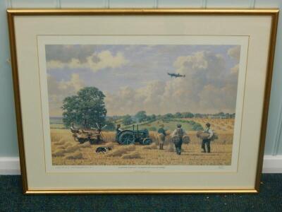 Robin Wheeldon (b.1945) Wartime Harvest - 2