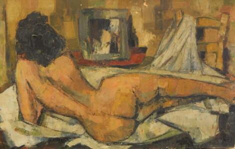 20thC Continental School. Nude study