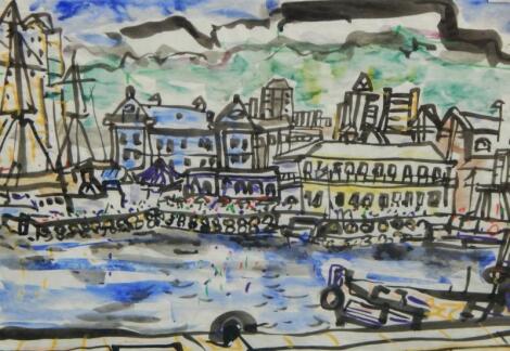 David Smith (1920-1998). Cape Town waterfront