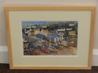 Mary Pelham. Fishing boats in Cadgwith - 2