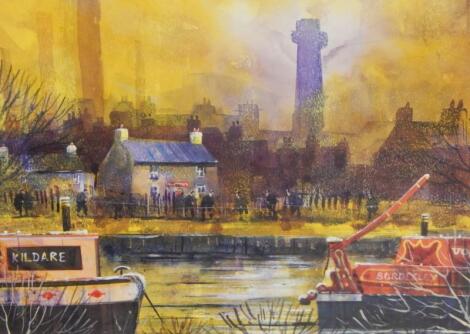 Tim Nash. Below the chimneys Black Country Museum