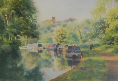 Rod Willis. Canal boats