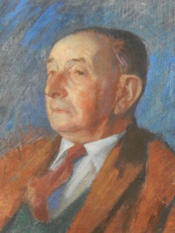 Bernard Tozer Pike (1908-1996). Head and shoulders portrait