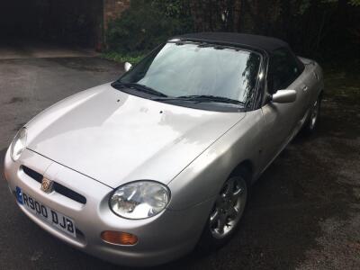 A 1998 MGF Mk1 1.8 K Series convertible