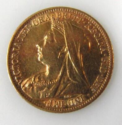 A Victorian gold half sovereign - 2