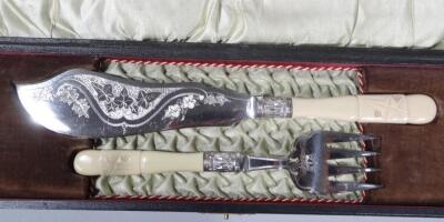 Various silver plated cutlery - 2