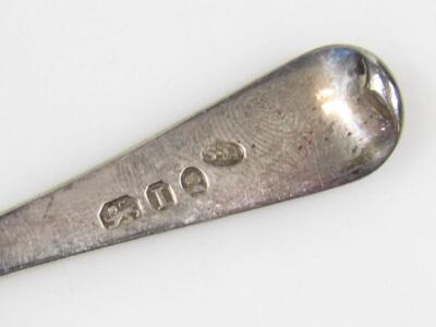 Various silver white metal teaspoons - 7