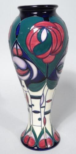 A modern Moorcroft vase