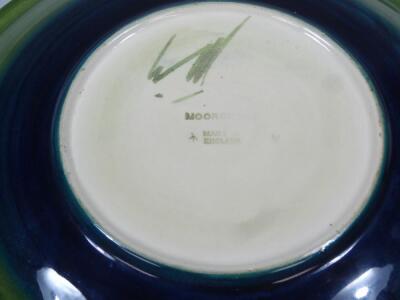 A 20thC Moorcroft plate - 2