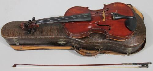 An early 20thC violin