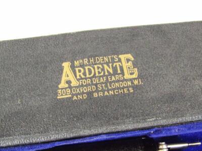 An early 20thC Dent's Ardente hearing enhancer aid - 5