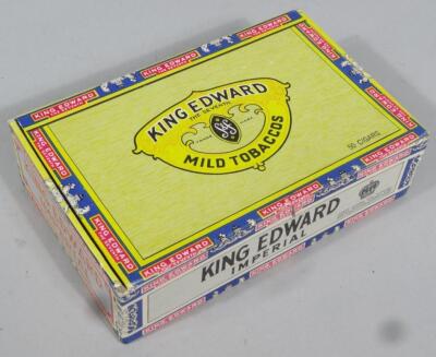 A box of King Edward VII Swisher KES Imperial cigars - 3