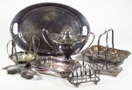 Various silver plate