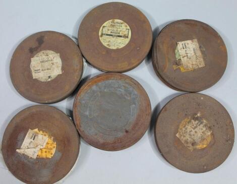 A quantity of early to mid 20thC film reels