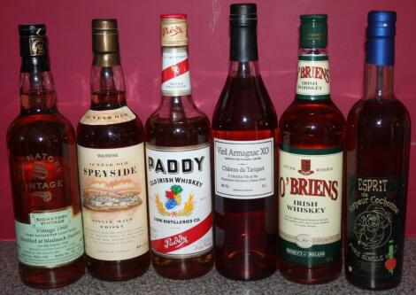 Various single malt whisky