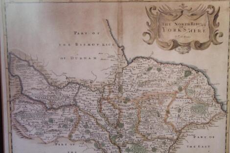 Map.- Morden (Robert). The North Riding of Yorkshire