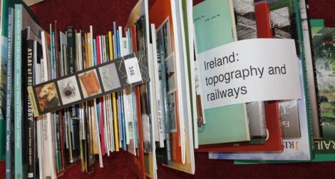 Topography Ireland.- C.40 volumes on Irish topography and railways.