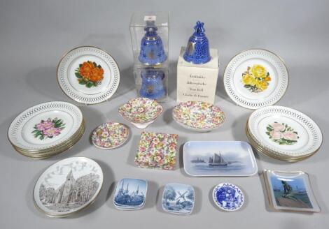 Various Royal Copenhagen and other similar wares