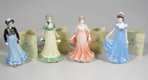 A Coalport Past Times Martin Evans figure