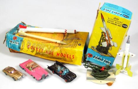 Various die-cast vehicles