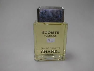 A Factice Display Perfume Bottle: Chanel Egoiste Platinum