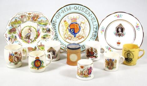 Various Royal commemorative and other china