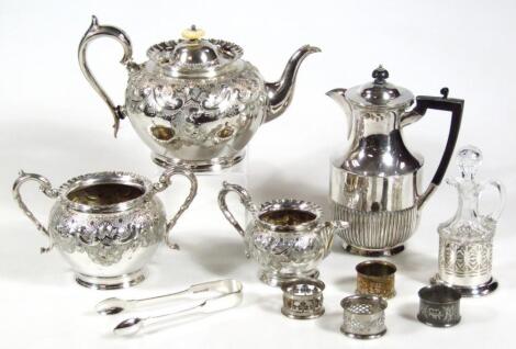 Various silver plate