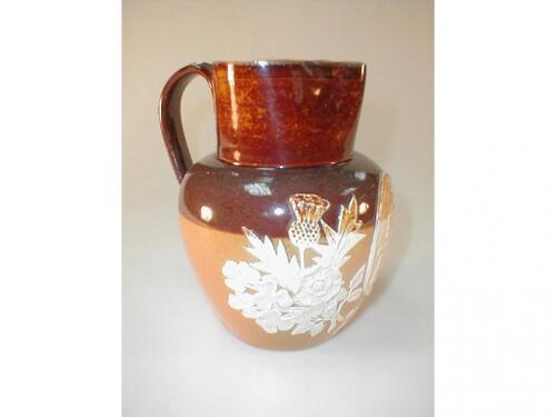 A Doulton Stoneware jug