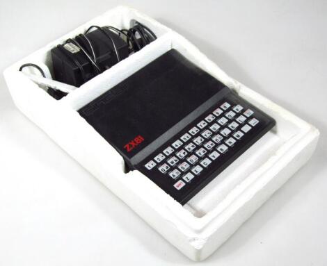 A Sinclair ZX 81 keyboard