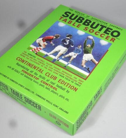 A Subbuteo Club Edition table soccer game. (boxed)