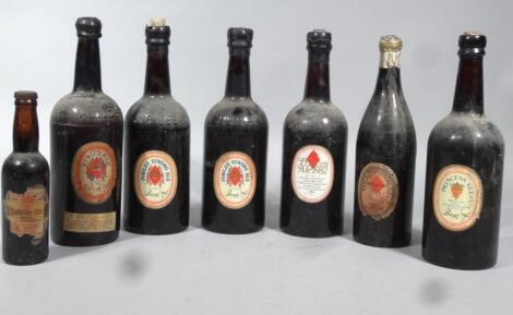 Various 19thC and later Bass Kings Ale bottles