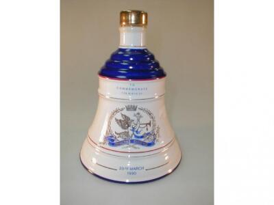 A Wade porcelain whisky bell commemorating the birth of Princess Eugenie