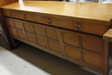 A 1970s Myer retro teak sideboard