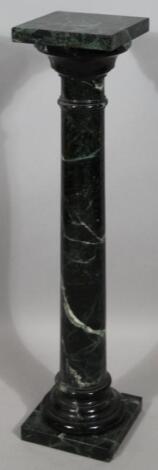 A 20thC marble finish column