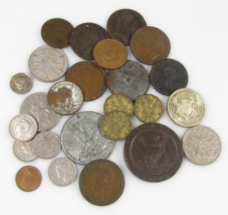 Various coins