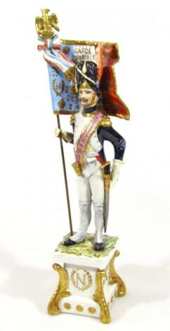 A Capo Di Monte guard dragoon soldier