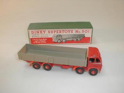 Dinky Supertoy, No 501, Foden diesel 8-wheel wagon, boxed