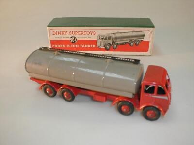 Dinky Supertoy, No 504 Foden 14-Ton tanker, boxed