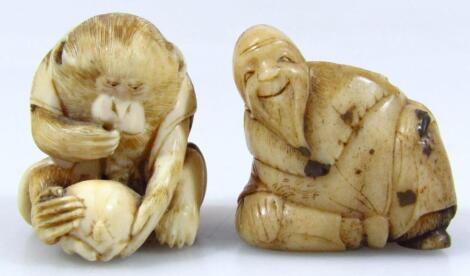 A Japanese Meiji period netsuke