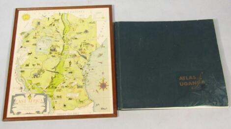 A 1962 first edition atlas of Uganda