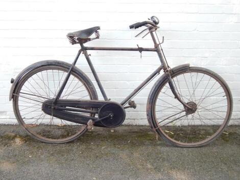 A vintage Raleigh gentleman's bicycle