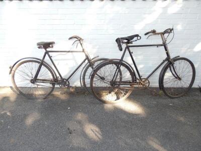 A vintage Raleigh gentleman's bicycle